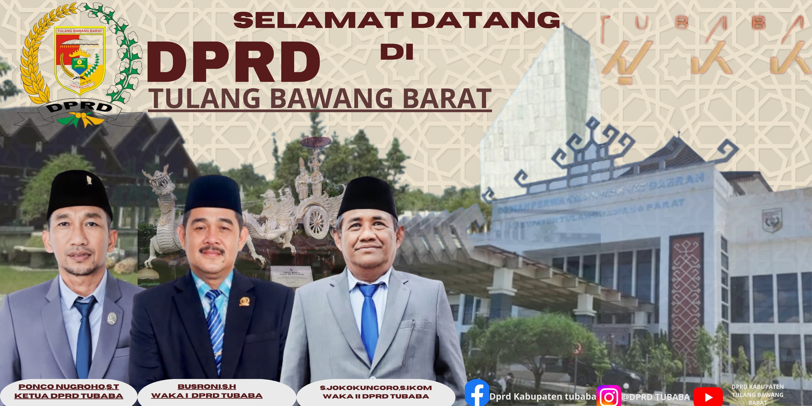 Selamat Datang Di DPRD Tulang Bawang Barat